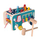 Merishopp Hammering Pounding Bench Montessori Beat Toys Playset For Kids Learning Toys Style B| Baby Learning Toy | Infant Activ
