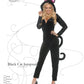 Women'S Black Cat Jumpsuit Costume S