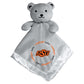 Baby Fanatic NCAA Oklahoma State Cowboys Security Bear Blanket  One Size  Gray