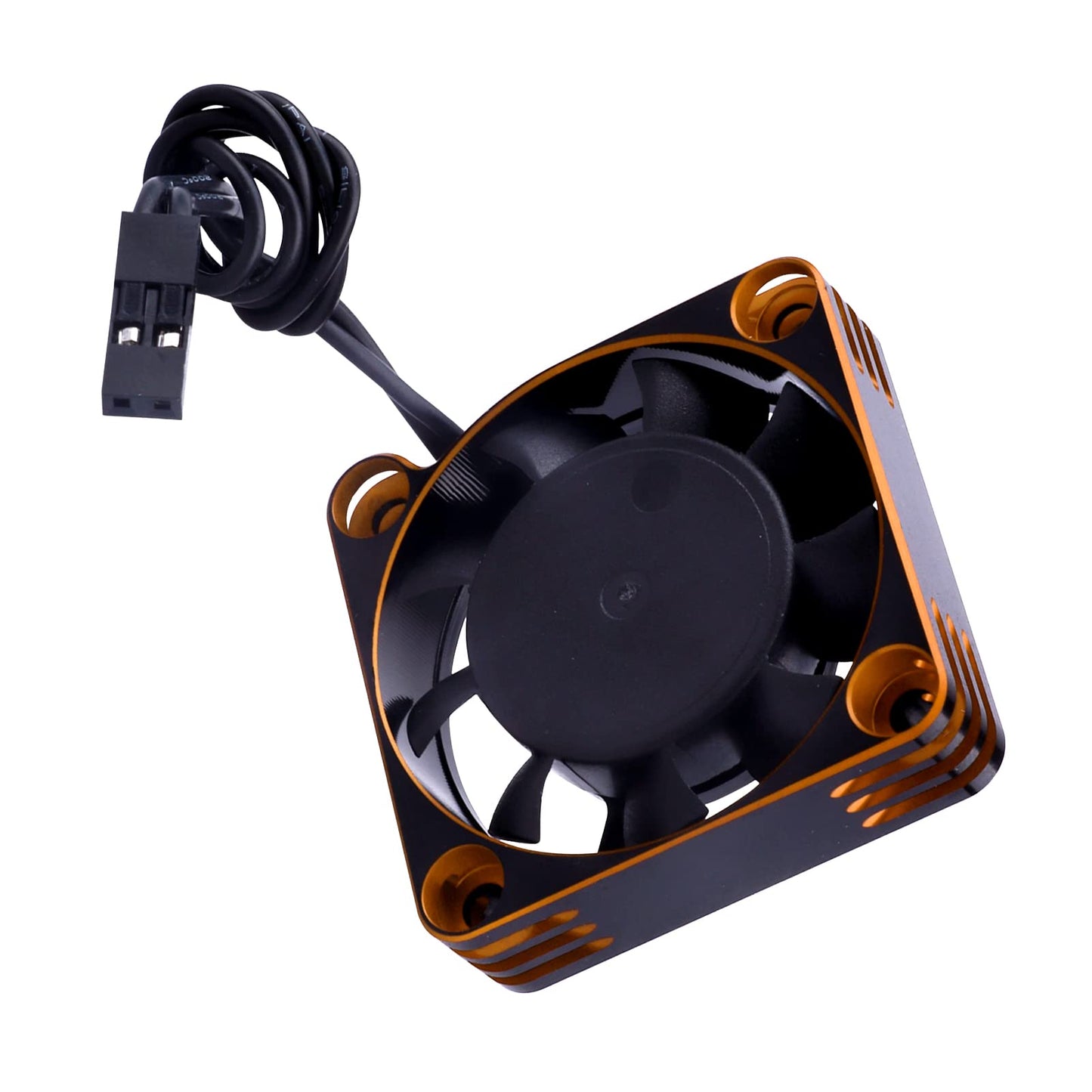 High Speed RC Motor Cooling Fan 40x40mm for ESC/Motor Heat Sink Replacement (Gold)