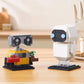 STMIGAIBLOCKS Wall-e and Eve Building Blocks Set, 8.66"x5.9"x1.77", Plastic, Unique Minifigures, Creative Gift for Kids and Adults