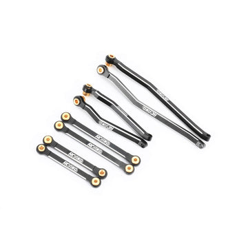 Rcawd Aluminum Front/Rear Suspension Links Bracket Rod For For Cr18P Rock Van Cr18P Trail Hunter Cr18P Rock Van Evo Cr18P Evo Ha
