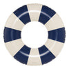 Petites-Pommes Tire Inner Tube for Adults - Durable Swim Ring, Handprinted Classic Striped Design Round Pool Floats, Soft Comfor