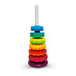 ODELA Spinning Toy - enhanced Stacking Toy for Kids - Strong ABS Plastic - Rainbow Spinning Wheel Toy - Fun and Engaging Brain Development Toys for Kids