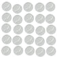 Litko Paper Miniature Bases | Slotted Paper Figure Holder | Compatible With Dungeons And Dragons | Game Card Stands (3Mm Clear Acrylic, 20Mm)