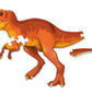 Learning Resources T-Rex Jumbo Dinosaur Floor Puzzle - 20 Pieces, Ages 3+ 3D Puzzles For Kids, Dinosaur Puzzle For Kids, Dinosau