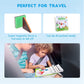 Vanmor Travel Tangram Puzzle - 2 Magnetic Plate Sets, 368 Solutions, Educational Toy, Colorful, Model VM-WT024 for Kids & Adults