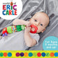 KIDS PREFERRED Teether Rattle - Very Hungry Caterpillar Toy, Plush, 1 Count, Multi