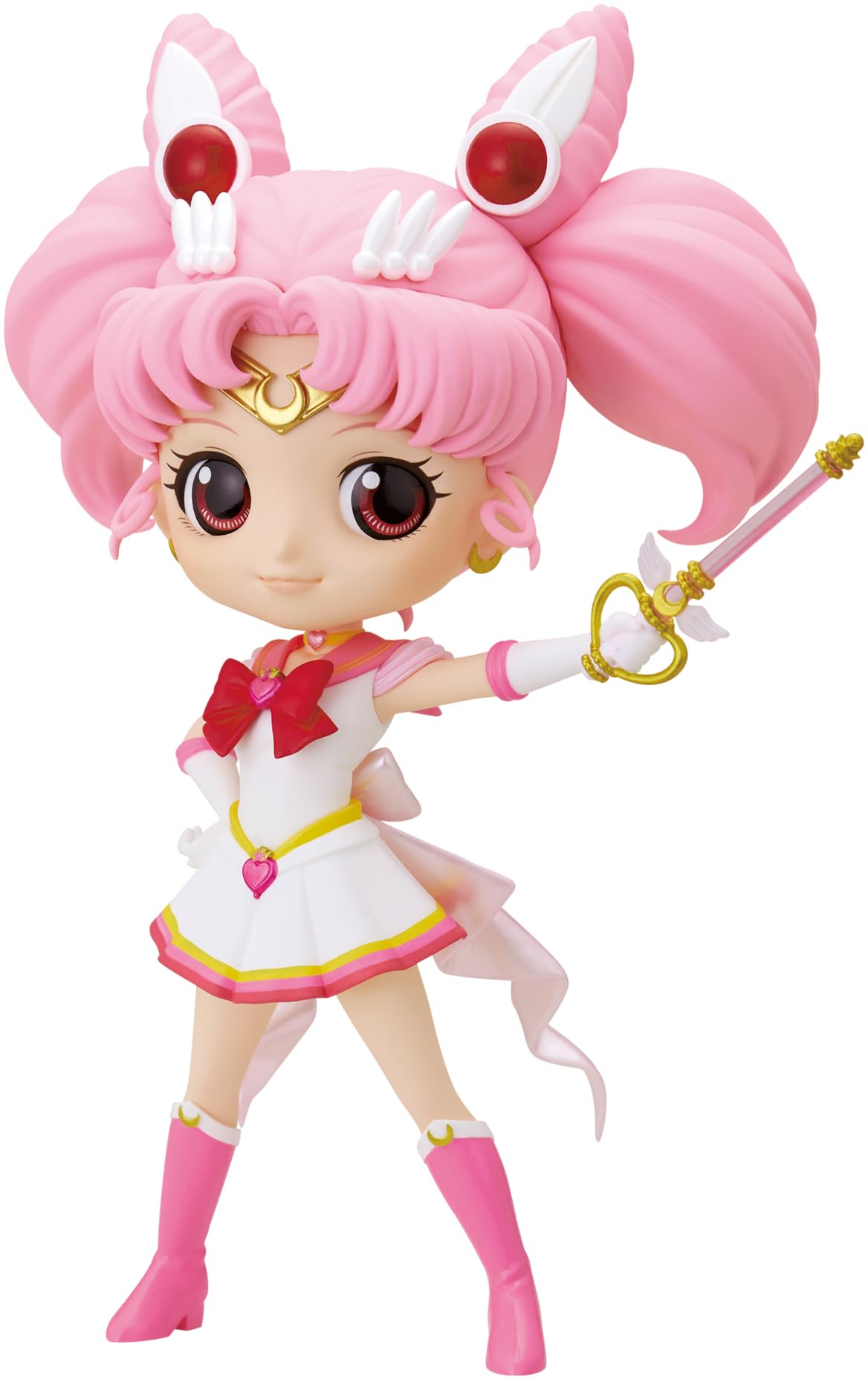 Banpresto 17564 Pretty Guardian Eternal - The Movie- Q Posket - Super Sailor Chibi Moon Kaleidoscope Version Repeat Figure