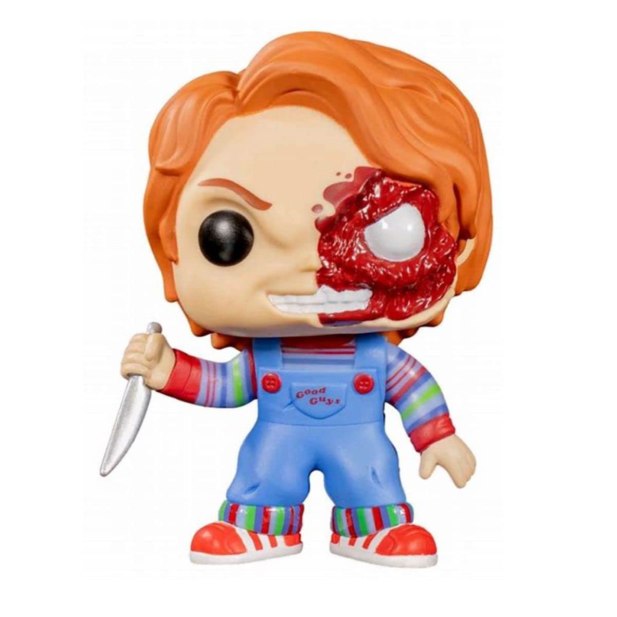 Funko Pop Movies: Horror S7 - Chucky Half (Bd) (Exc)