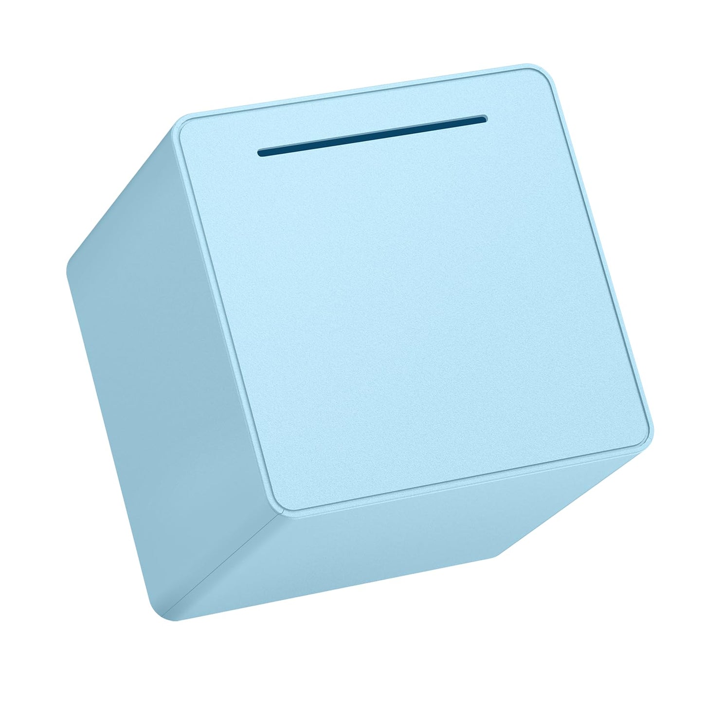 Hizgo Adults Assembly Piggy Bank, 6' Large Piggy Bank For Adults/Kids Must Break To Open, Unopenable Money Saving Box For 2025 Cash Saving (Blue)