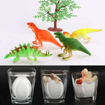 YKLWORLD Hatching Growing Dinosaur Toys  Magic 4 Pack Large Size Grow Dinosaurs Egg That Hatch in Water Easter Dino Eggs Party Favor Gifts for Kids
