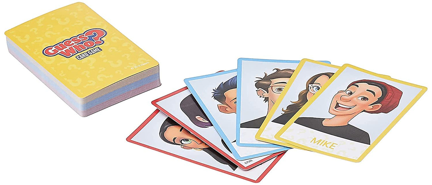 Hasbro Gaming Guess Who? Card Game For Kids Ages 5 And Up, 2 Player Guessing Game