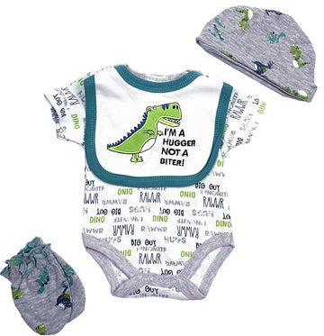 Reborn Baby Doll Clothes Boy 22 Inch Accesories Outfits 5 Piece Set For 20-22 Inch Reborns Doll Newborn Baby Boy Doll Clothing