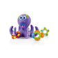 Nuby Floating Purple Octopus with 3 Hoopla Rings Interactive Bath Toy (Pack of 12)