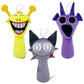 fonaxere 2024 Sprunki Plush Toys, 8'' Sprunky Wenda Oren & Simon Gray Stuffed Toys Dolls, 7 Pcs Horror