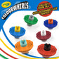 Crayola Colourwhirls (3ct), Spin Art Toy, Spinning Top Toy for Kids, Arts & Crafts Kit, Gift for Boys & Girls, Ages 6, 7, 8