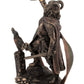 9.25 Inch Norse God - Heimdall Cold Cast Bronze Sculpture Figurine
