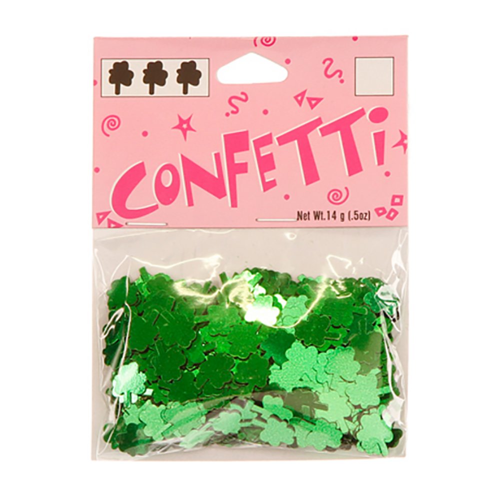 Darice St. Patricks Day Confetti Pack-Shamrocks (1 Pack)