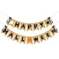 Happy Halloween Burlap Banner Happy Halloween Decorations, Halloween Party Banner Burlap For Halloween Haunted Houses Home Indoor Mantle Decor Pumpkin Witch Halloween Party Decorations