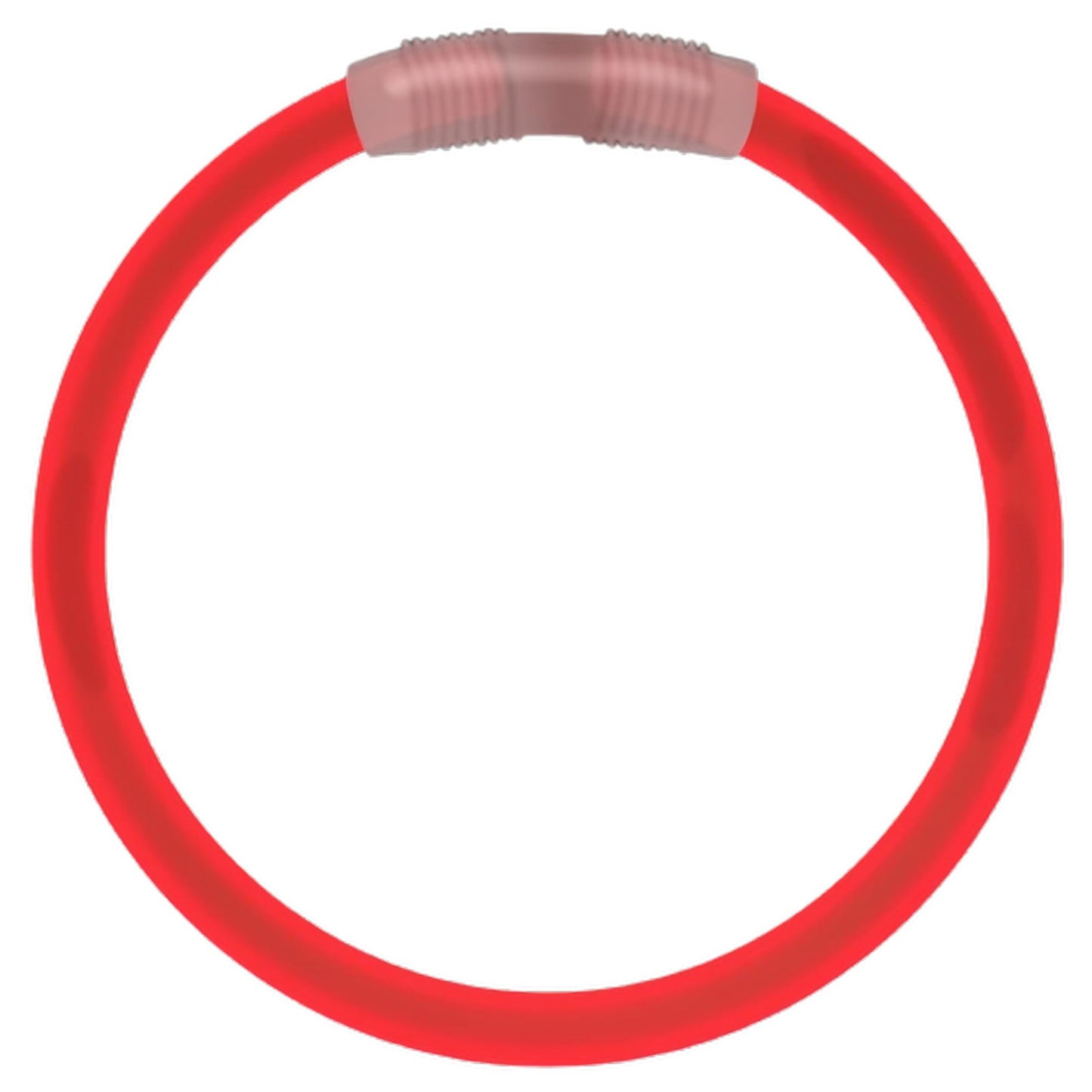 blinkee Tube of 100 Light-Up-The-Night Liberty Model, Non-Toxic Red Glow Bracelets, Perfect for Fourth of July & Fundraisers, Sa