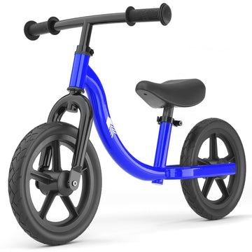 Glaf Toddler Balance Bike Kids Ride On Toys For 2 Years Old Boys Girls Baby Walker 18 Months To 5 Years12 Inches No Pedal Training Bicycle With Adjustable Seat Height (Blue)