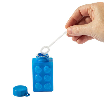 Brick Party Bubble Bottles (Set of 12) Block Party Favors and Supplies