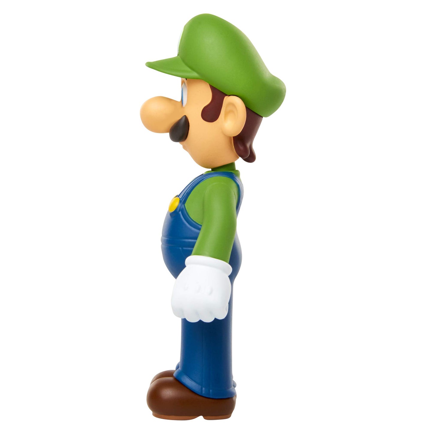 Super Mario Luigi Action Figure 2.5 Inch Collectible Toy - Green Plastic Model 401304