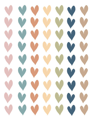 Teacher Created Resources Everyone is Welcome Hearts Mini Stickers (TCR7166)