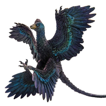 Pnso Prehistoric Dinosaur Models (29 Gaoyuan The Microraptor)