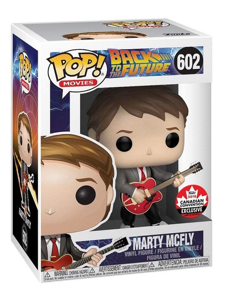 Funko Pop! Marty Mcfly With Guitar Exclsuive