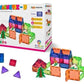 Magnetix  3 | Magnetic Tiles Construction Set For Kids | Stem Learning Activities For Toddlers | Educational Magnetic Building 
