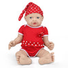 IVITA 14 Inch Realistic Reborn Silicone Baby Dolls Girl Platinum Full Body Silicone Baby Doll Lifelike Newborn Baby Doll Real Life Baby Dolls