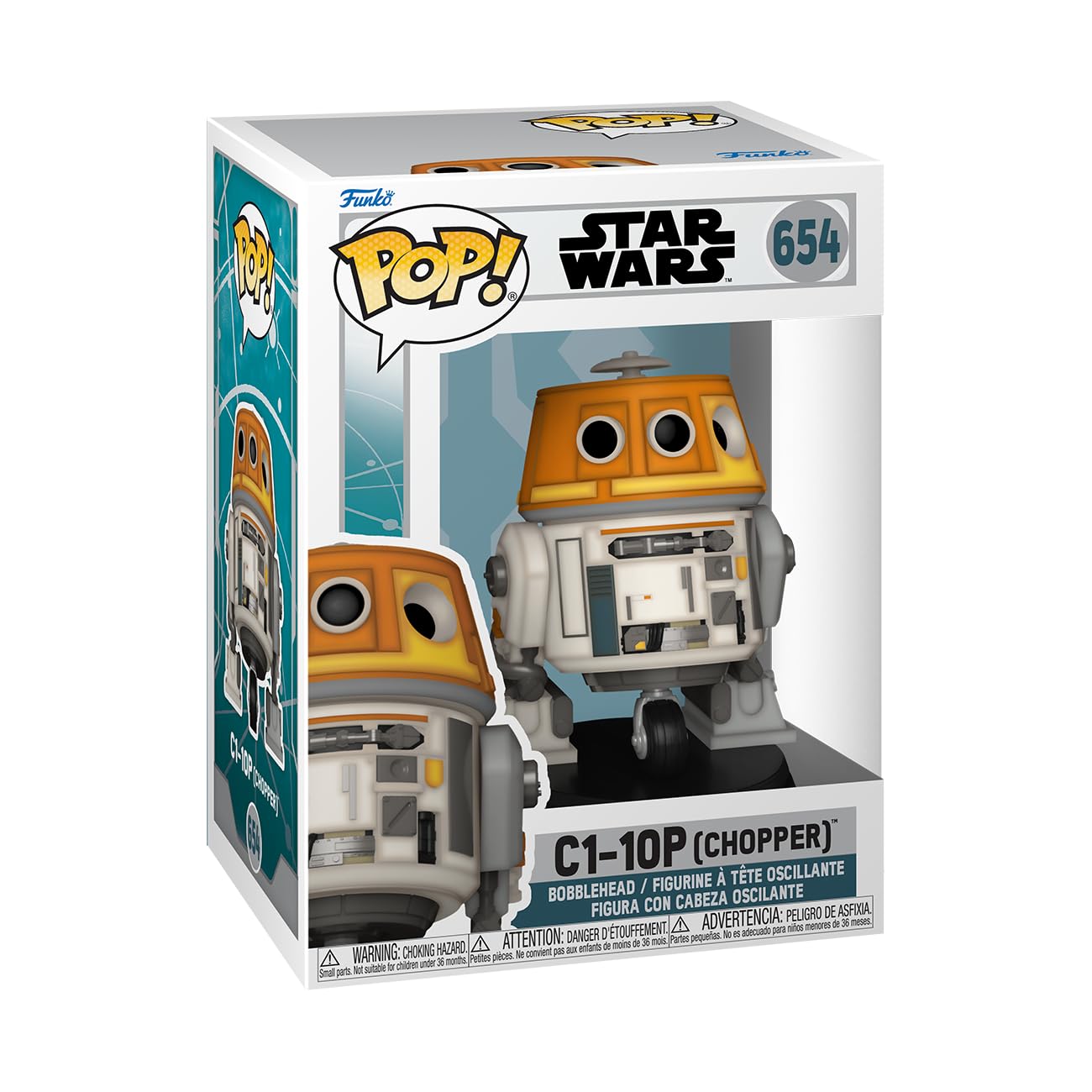 Funko Pop! Star Wars: Ahsoka - C1-10P (Chopper)