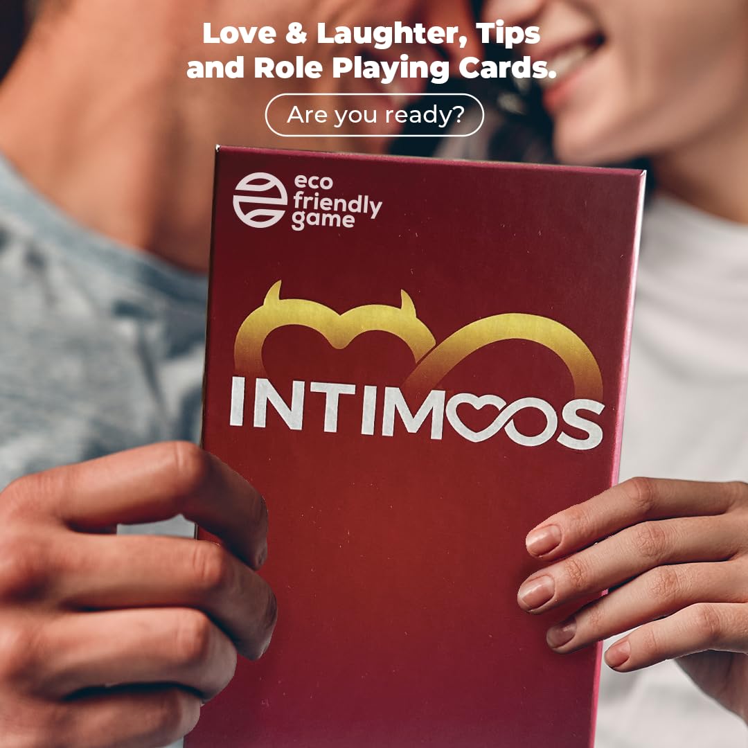 GUATAFAC Intimoos - Ultimate Couples Card Game for Him, Her, and Couples - Couples Gift Ideas