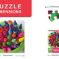 Springbok'S 500 Piece Jigsaw Puzzle Twist Of Color - Made In Usa