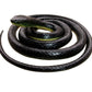 Brandon-Super Realistic Rubber Black Snake 52 Inch Long Scare Toy