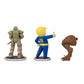 Toynk Fallout T-51 Power protective covering and Vault Boy (Classic) 3-Inch Mini Figure Set 2-Pack for mature-themeds | Includes Build-A-Figure Deathclaw Piece