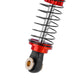 INJORA 59MM Threaded Shock Absorber Oil Damper for 1/18 RC Crawler Redcat Ascent18 Upgrade(Red)