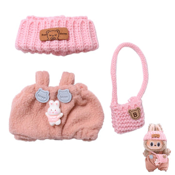 2025 New Clothes For Labubu Outfit, Exquisite Accessories For Labubu,Cute Clothes Set For 17 Cm Labubu Accessories (#G)