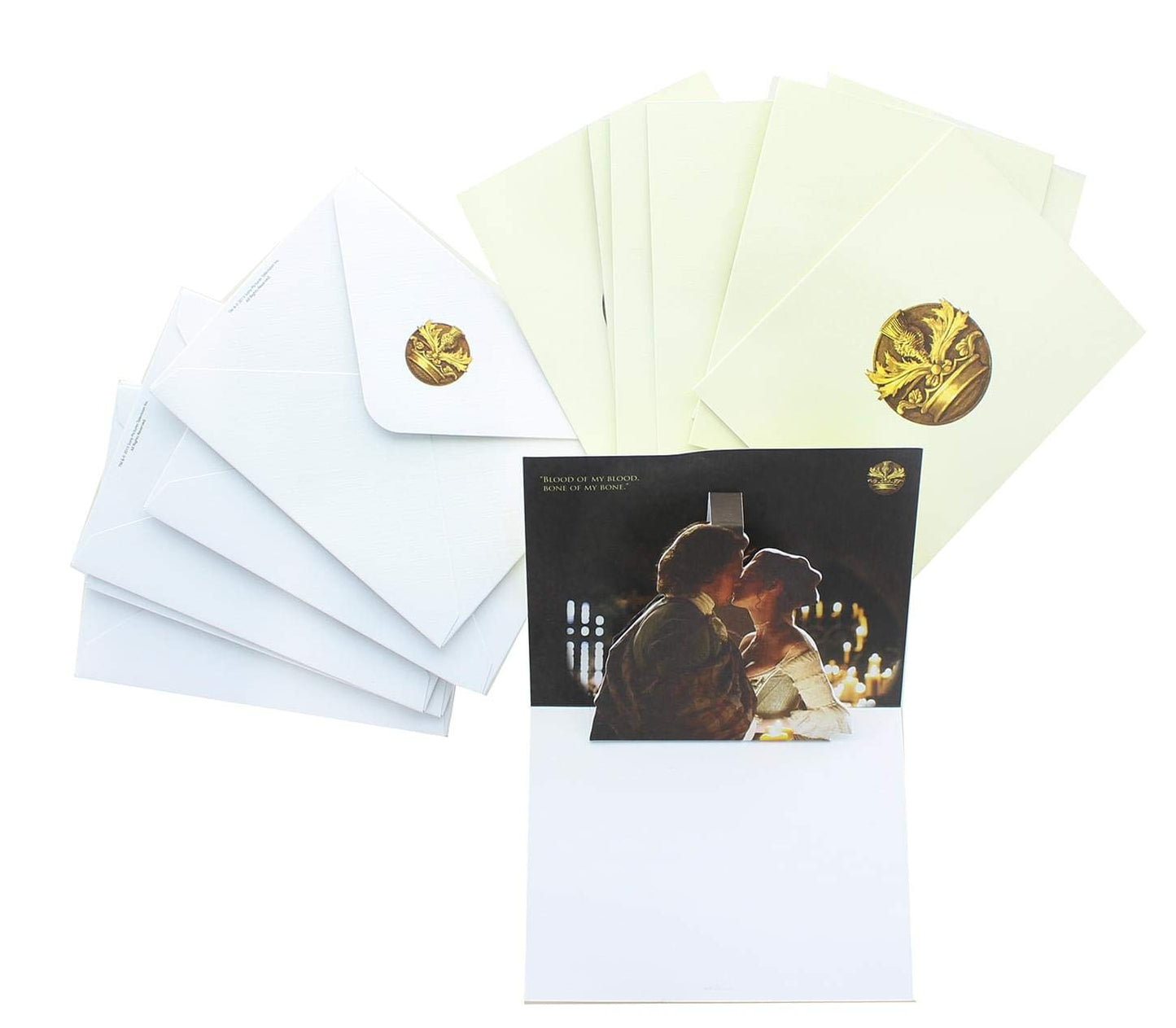 Factory Entertainment Outlander Pop Up Notecards, 8-Pack