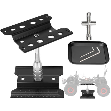 Kimapeso RC Car Stand Repair Workstation Portable RC Work Stand RC Repair Stand for 1/8 1/10 1/12 and 1/16 Scale RC Cars Trucks