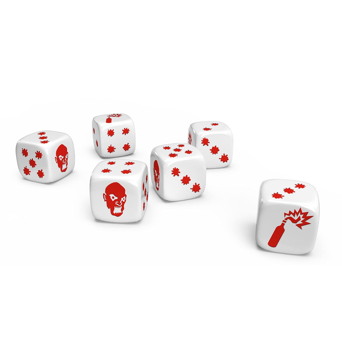 Zombicide 2Nd Edition Special Black And White Dice | Strategy Board Game | Cooperative Game For Teens And Adults | Zombie Board