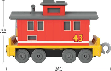 Thomas & Friends Diecast Toy Train Brake Car Bruno Push-Along Vehicle For Preschool Pretend Play Kids Ages 3+ Years