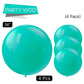 Partywoo Teal Large Balloons, 4 Pcs 36 Inch Balloons, Teal Blue Big Balloons, Turquoise Giant Balloons, Jumbo Balloons For Birthday Decorations, Baby Shower Decorations, Wedding Decorations, Teal-Y69
