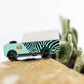 Candycar Wooden Diecast Collection - Mini Zebra Drifter, Premium Handcrafted Beech Wood Toy Car