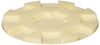 CHH Plastic Mexican Train Hub Game - Multicolor Round Tile, Small, Model 2717