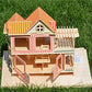 Nwfashion Wooden Dream Dollhouse Diy Kits Miniature Doll House (Hawaii Villa)