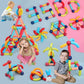 The Veryke Learning Boys Girls Toys Age 45,Magnetic Blocks And Rods Set Educational Magnet Building Blocks,Kids Toys For 3+ Yer