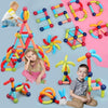 The Veryke Learning Boys Girls Toys Age 45,Magnetic Blocks And Rods Set Educational Magnet Building Blocks,Kids Toys For 3+ Yer